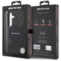 Etui AMG Double Layer Rhombs MagSafe do Samsung Galaxy S25 czarno-czerwony