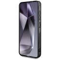 Etui AMG Transparent Rhombs MagSafe do Samsung Galaxy S25 czarny