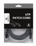 Cablexpert | Patch cord | UTP Cat6 | PVC AWG 26 (7 x 0,15 mm drut) | 5 m | Czarny