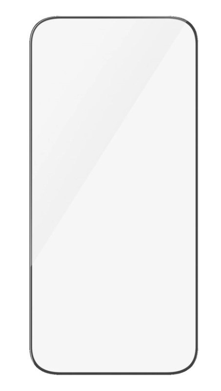 PanzerGlass | Ochraniacz ekranu - szkło | Apple iPhone 15 Pro | Szkło hartowane | Czarny | Przezroczysty