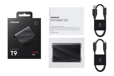 Dysk SSD Samsung T9 1TB MU-PG1T0B/EU