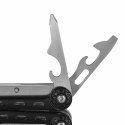 Multitool AZYMUT Turon - 10 narzędzi + karabińczyk +kabura do pasa (H-P224108)