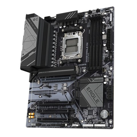 Gigabyte | B650 EAGLE AX | Procesor AMD AM5 | DDR5 | M.2, SATA | 4 Złącza SATA