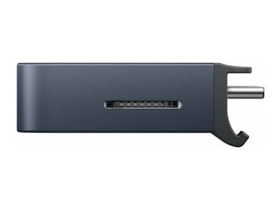 Koncentrator HyperDrive Dual USB-C 7-w-2 z uniwersalnym adapterem USB-C dla MacBook Air/Pro 2016-2020 | Porty Ethernet LAN (RJ-4