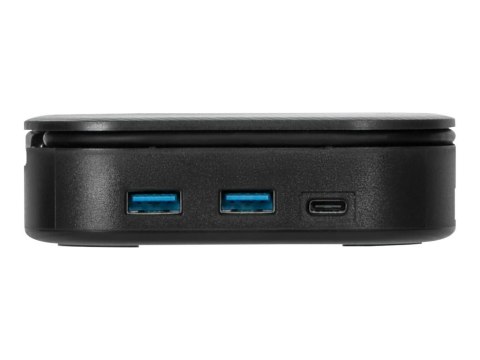 Stacja dokująca podróżna Universal DisplayLink USB-C z podwójnym monitorem, 80W | 2 porty HDMI | Ethernet LAN