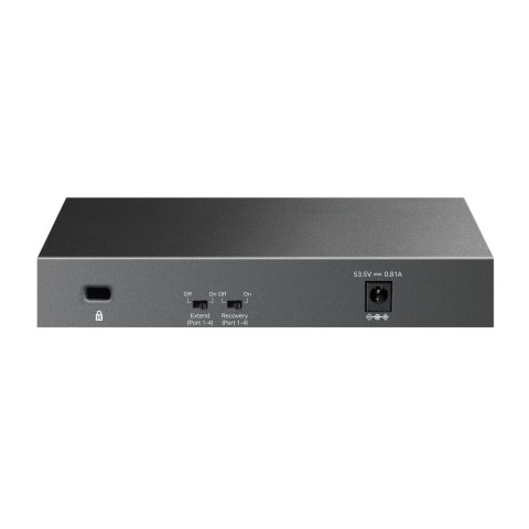TP-LINK LS106LP 6-Port 10/100 Mbps Desktop Switch with 4-Port PoE
