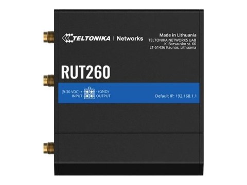 Teltonika RUT260 LTE Cat 6 Router (RUT260000000)