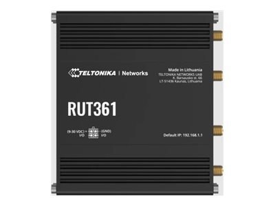 Teltonika RUT361 LTE CAT 6 Router (RUT361100000)