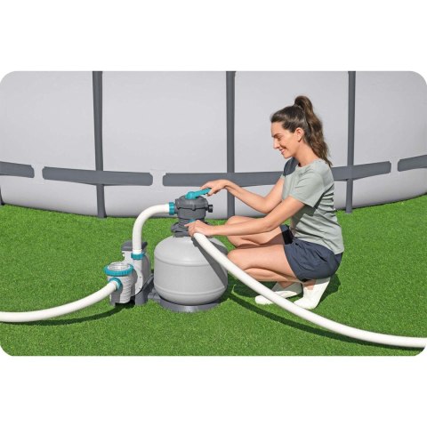 Pompa piaskowa do basenów 11355 L/h Bestway 58486 + kulki filtracyjne