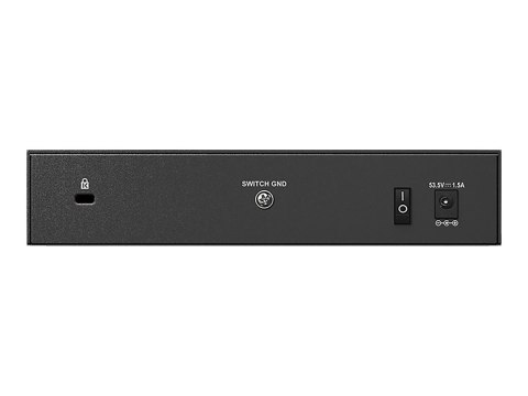 D-Link | 8-portowy przełącznik Gigabit PoE (4xPoE) | DGS-1008P | Niezarządzany | Desktop | Typ zasilania Zewnętrzny