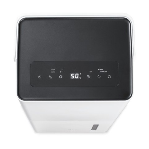 Inteligentny osuszacz Duux | Bora | Nadaje się do pomieszczeń o pojemności do 50 m² | Pojemność zbiornika na wodę 4 L | Biały