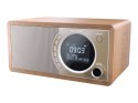 Radio cyfrowe Sharp DR-450(BR), FM/DAB/DAB+, Bluetooth 4.2, funkcja alarmu, brązowy | Sharp | Radio cyfrowe | DR-450(BR) | brązo
