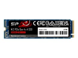 Silicon Power | SSD | UD85 | 250 GB | Format SSD M.2 2280 | Interfejs SSD PCIe Gen4x4 | Prędkość odczytu 3300 MB/s | Prędkość za