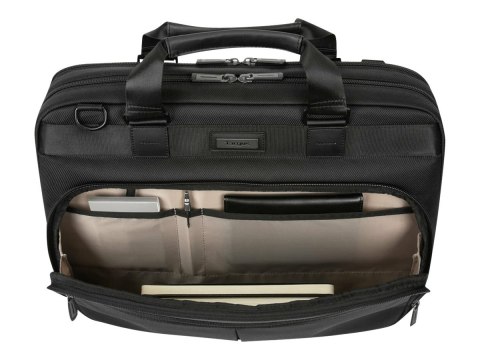 Targus | Mobile Elite Topload | Pasuje do rozmiaru 15,6-16 " | Teczka | Czarny | Pasek na ramię