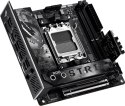 Asus | ROG STRIX X870-I GAMING WIFI | Rodzina procesorów AMD | Gniazdo procesora AM5 | DDR5 DIMM | Obsługiwane interfejsy dysków
