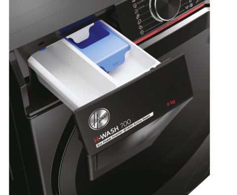 Pralka Hoover | H7W4 49MBCR-S | Klasa efektywności energetycznej A | Ładowana od frontu | Pojemność prania 9 kg | 1400 obr/min |