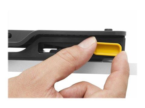 Targus Stand | Chill Mat z 4 portami USB-A - dla laptopów do 16 cali | Czarny/Szary