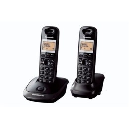 Panasonic | Cordless | KX-TG2512FXT | Built-in display | Caller ID | Black | Conference call | Phonebook capacity 50 entries | S