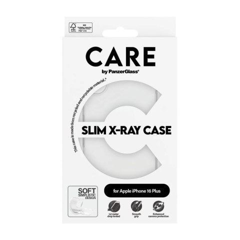 CARE by PanzerGlass Case Fashion X-Ray Soft Basic iPhone 16 Plus | CARE