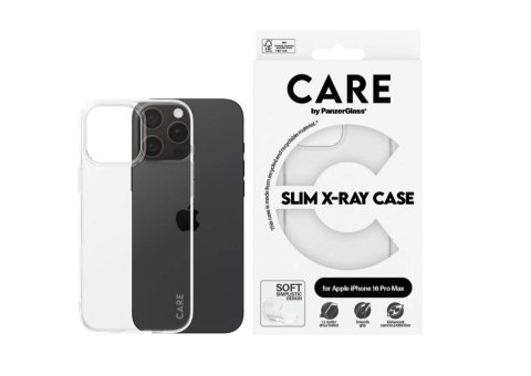CARE by PanzerGlass Case Fashion X-Ray Soft Basic iPhone 16 Pro Max | CARE