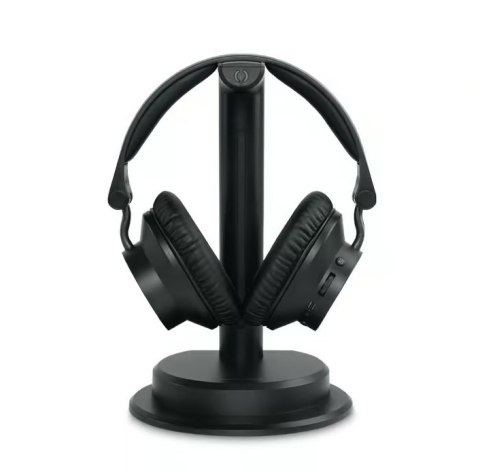 Muse TV Headphones with Transmitter Charging Base M-282 CTV, Black | Muse