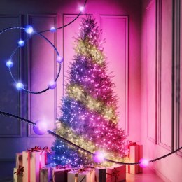 Twinkly Candies 100 diod LED RGB w kształcie pereł, zielony przewód, USB-C|Twinkly