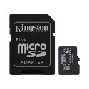 Kingston | UHS-I | 8 GB | Karta przemysłowa microSDHC/SDXC | Klasa pamięci flash Class 10, UHS-I, U3, V30, A1 | Adapter SD