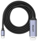 Unitek Adapter USB-C na DP 1.4 8K@60Hz kabel 1,8m