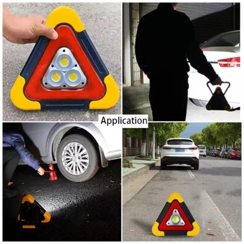 Trójkąt awaryjny LED MajesticLine do samochodu