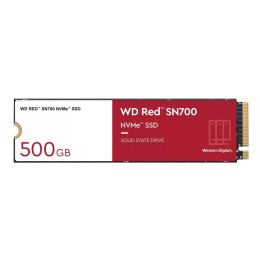 Dysk SSD WD Red SN700 500GB M.2 2280 NVMe (3430/2600 MB/s) WDS500G1R0C