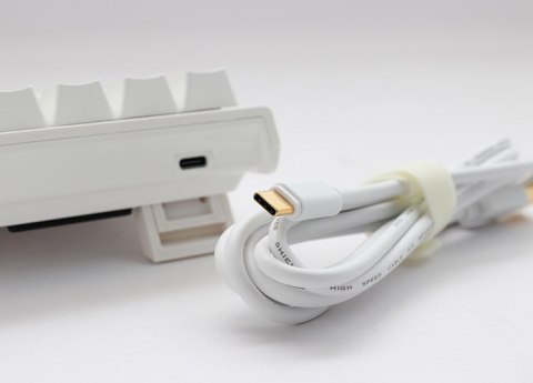 DKON2061ST klawiatura Gaming USB QWERTZ Niemiecki Biały