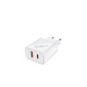 SAVIO ŁADOWARKA SIECIOWA USB QUICK CHARGE POWER DELIVERY 3.0 18W 1M CABLE LA-05