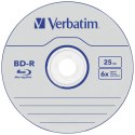 Płyta BD-R Verbatim Datalife 25GB 6X 25szt 43837