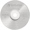 Płyta DVD-R Verbatim Matt Silver 4.7GB 16X 50szt 43548