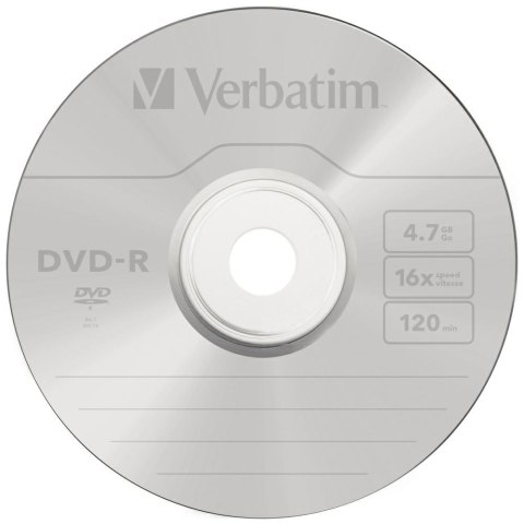 Płyta DVD-R Verbatim Matt Silver 4.7GB 16X 50szt 43548