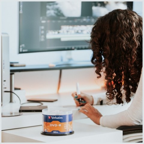 Płyta DVD-R Verbatim Matt Silver 4.7GB 16X 50szt 43548