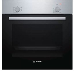 Bosch | HBF010BR1S | Oven | 66 L | A | Multifunctional | Manual | Height 59.5 cm | Width 59.4 cm | Stainless steel