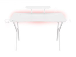 Genesis Holm 320 RGB Gaming Desk, White