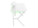 Genesis Holm 320 RGB Gaming Desk, White