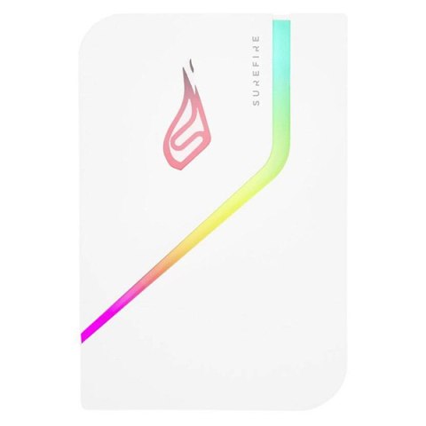 SSD Wewnętrzny SUREFIRE PYRODRIVE, 31825, 2000GB, Biały, RGB, 460 MB/s-R, NVMe, 440 MB/s-W