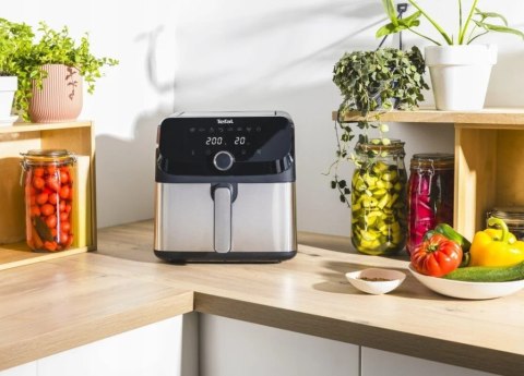 TEFAL Easy Fry Mega Air Fryer | EY855D10 | Power 1700 W | Capacity 7.5 L | Black