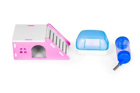 Klatka dla chomika świnki morskiej gryzoni pełne wyposażenie Petsi