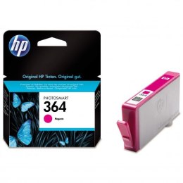 HP oryginalny ink / tusz CB319EE, HP 364, magenta, blistr, 300s, HP Photosmart B8550, C5380, D5460