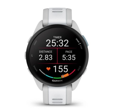 Zegarek sportowy Garmin Forerunner 165 AMOLED 43mm Mist Grey