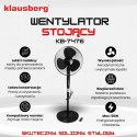 WENTYLATOR WIATRAK PODŁOGOWY KLAUSBERG KB-7476 Z PILOTEM