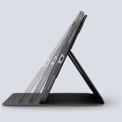 Etui UNIQ Rovus Snapmount Magnetic 360 Rotating Detachable do iPad Air 11" (M2/M3) / iPad Air 10.9" (2022/2020) czarny