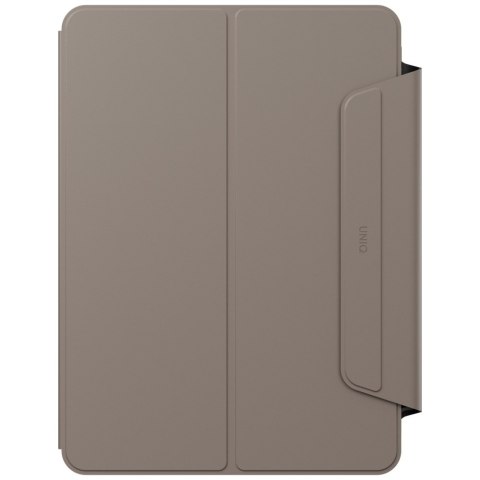 Etui UNIQ Rovus Snapmount Magnetic 360 Rotating Detachable do iPad Air 11" (M2/M3) / iPad Air 10.9" (2022/2020) szary