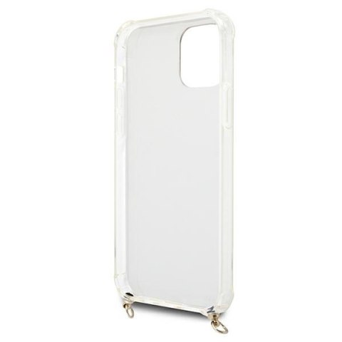 Guess GUHCP12LKCLEO iPhone 12 Pro Max6,7" Leopard hardcase Gold Strap