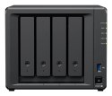 NAS Synology DS925+; Tower; 4x (3.5" SATA HDD); AMD Ryzer V1500B; 4 GB DDR4 ECC SODIMM (max. 32GB)