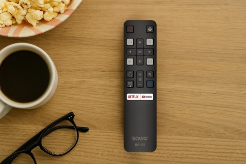 SAVIO PILOT UNIWERSALNY/ZAMIENNIK DO TV TCL-SMART TV RC-23